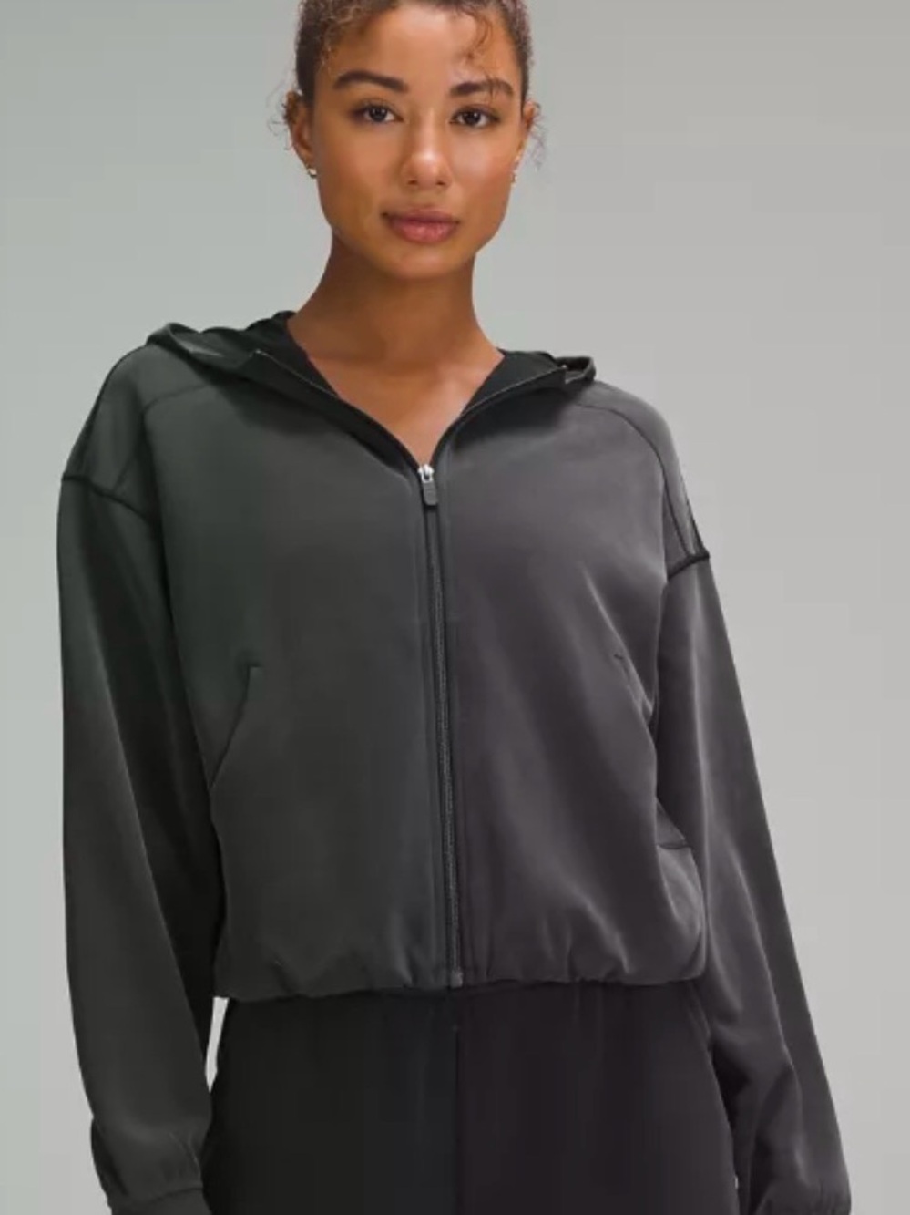 Lululemon Softstreme Full-Zip Hoodie
Grey
